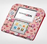 Nintendo sticker met lippen