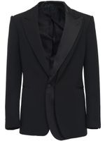 Alexander McQueen blazer à effet trompe l'œil - Noir