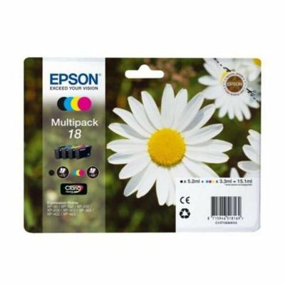 Originele inktcartridge Epson Multipack 18 4 colores Geel Zwart Cyaan Magenta
