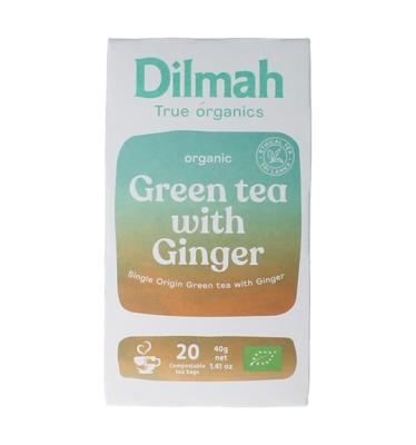 Green tea with ginger bio