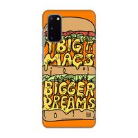 Big Macs Bigger Dreams: Volledig geprint Samsung Galaxy S20 Hoesje