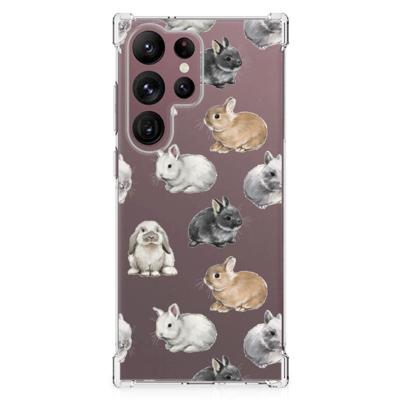 Case Anti-shock voor Samsung Galaxy S23 Ultra Konijntjes Case Anti-shock voor Samsung Galaxy S23 Ultra Konijntjes