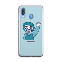 Zwaai: Samsung Galaxy A40 Transparant Hoesje