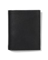 HEMA Billfold portemonnee hoog leer zwart