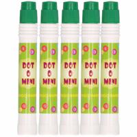 Bingostift - 5x - dikke punt - kleur groen - Marker dikke stippen