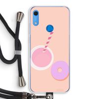Donut: Huawei Y6s Transparant Hoesje met koord Donut: Huawei Y6s Transparant Hoesje met koord