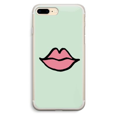 Kusje: iPhone 7 Plus Transparant Hoesje