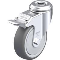 Blickle LKRA-PATH 101KF-FI Zwenkwiel met rem Wieldiameter: 100 mm Draagvermogen (max.): 120 kg 1 stuk(s)