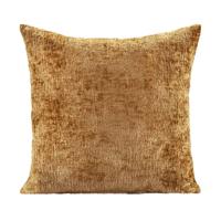 2e Halve Prijs Leen Bakker - Sierkussen Haydn - Brons - 45x45 Cm - Polyester - Bronskleurig - 10x45x45 Cm