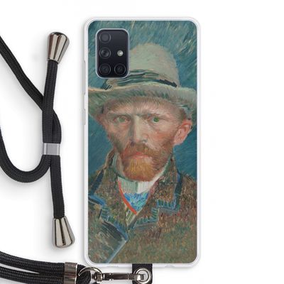 Van Gogh: Samsung Galaxy A71 Transparant Hoesje met koord