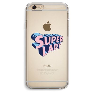 Superlady: iPhone 6 Plus / 6S Plus Transparant Hoesje