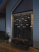 Konstsmide Lichtgordijn Buiten Energielabel: F (A - G) 60 LED Warmwit (b x h) 140 cm x 120 cm - thumbnail