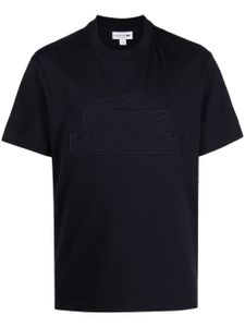 Lacoste t-shirt à logo appliqué - Bleu