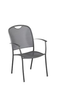 Kettler Kos stapel tuinstoel Antraciet