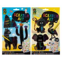 Creative Craft Group Maak je eigen Scratch Art Jongen - thumbnail