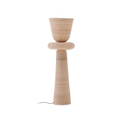 Kave Home Vloerlamp 'Neuda' Rotan