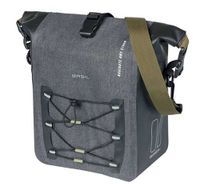 BASIL Tas navigator storm mik studs medium grijs 12-15l