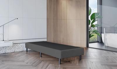 2dekans Vaste Boxspring Box Zonder Matras 80 x 200 Antraciet - Schade aan de slaapzijde