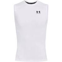 Under Armour Heatgear Sleeveless Shirt - Opruiming - Kleding - wit - maat M