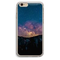Travel to space: iPhone 6 Plus / 6S Plus Transparant Hoesje