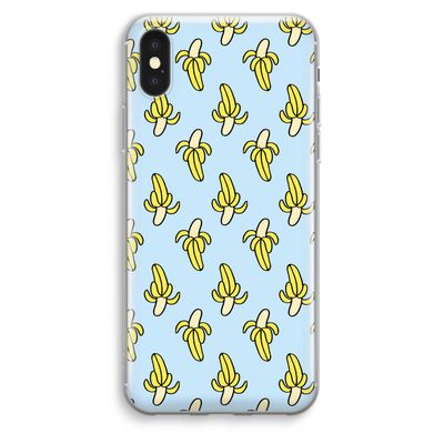 Bananas: iPhone XS Max Transparant Hoesje