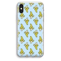 Bananas: iPhone XS Max Transparant Hoesje Bananas: iPhone XS Max Transparant Hoesje
