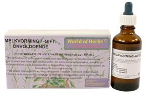 World of herbs Fytotherapie onvoldoende melkvorming /-gift