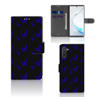 Samsung Galaxy Note 10 Telefoon Hoesje Vlinder Patroon - thumbnail