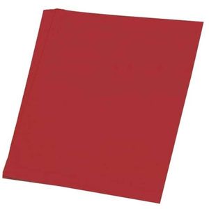 Rood knutsel papier 100 vellen A4