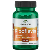 Vitamine B-2 100mg | Swanson | 100ct