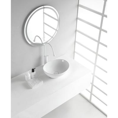 Wiesbaden Barco Waskom Ovaal - 40x33x14.5cm - Keramiek - Glans Wit