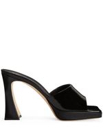 Giuseppe Zanotti sandales Solhene 100 mm en cuir - Noir - thumbnail