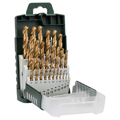 Bosch Accessoires 25-Delige Metaalboorset HSS-Tin | Din 338 - 2609255136