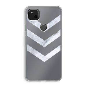 Marmeren pijlen: Google Pixel 4a Transparant Hoesje
