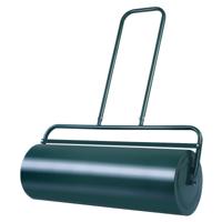 Graswals Handwals 63 L Tuinroller met Handgreep Ø 30 cm Vulbaar met Water/Zand Zware Trommel Grasroller voor Gazon Tuin Groen