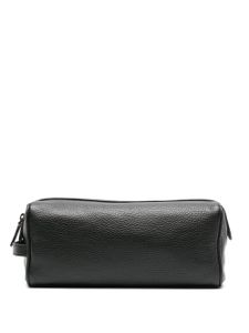 Common Projects trousse de toilette en cuir grainé - Noir
