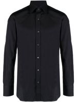 TOM FORD chemise en coton à manches longues - Noir - thumbnail