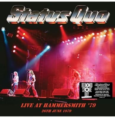 Status Quo - Live In Hammersmith 1979 (Rood Vinyl) (Record Store Day 2026) 2 (LP) Status Quo - Live In Hammersmith 1979 (Rood Vinyl) (Record Store Day 2026) 2 (LP)