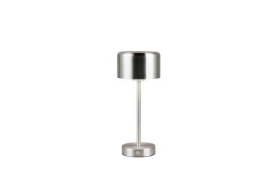Trio Oplaadbare tafellampJeff mat nikkel - R59151107