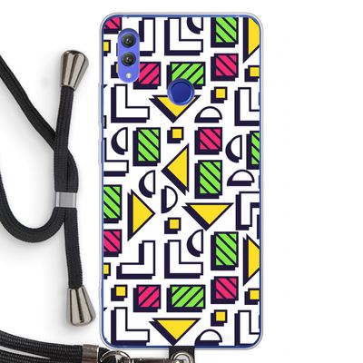 8-bit N°4: Honor Note 10 Transparant Hoesje met koord