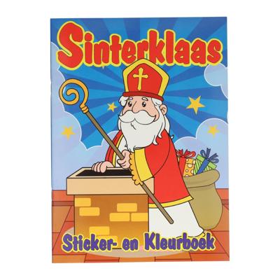 Boek Specials Nederland BV Sinterklaas sticker- en kleurboek