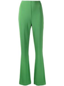 Tibi pantalon évasé à taille mi-haute - Vert