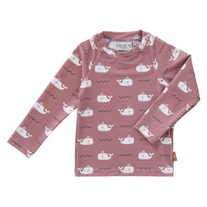 Fresk UV top longsleeve Whale Ash Rose - alleen nog in 62/68 en 110/116 Maat 62/68