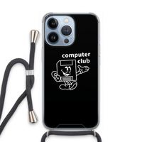 Floppyhead: iPhone 13 Pro Transparant Hoesje met koord