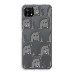 Cats: Samsung Galaxy A22 5G Transparant Hoesje