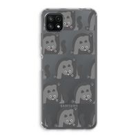 Cats: Samsung Galaxy A22 5G Transparant Hoesje