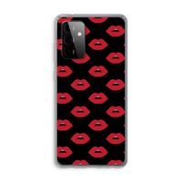 Lips: Samsung Galaxy A72 Transparant Hoesje