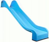 Glijbaan polyester voor speeltoestel blauw 325cm - thumbnail
