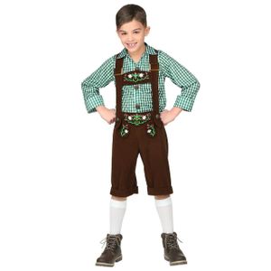 Lederhosen met Blouse kostuum Kind