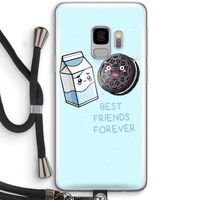 Best Friend Forever: Samsung Galaxy S9 Transparant Hoesje met koord